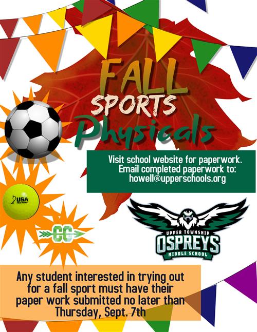 fall sports physicals